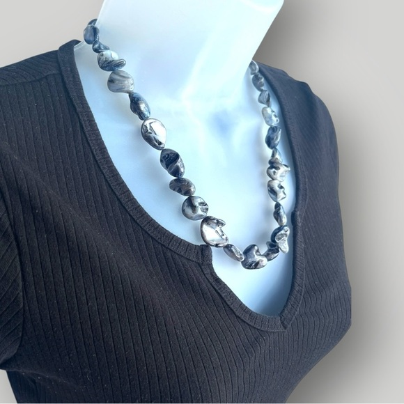 Handmade Necklace Multicolored Stones - Picture 9 of 14